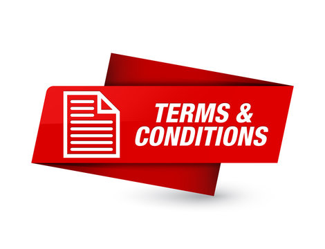 terms and Condition.