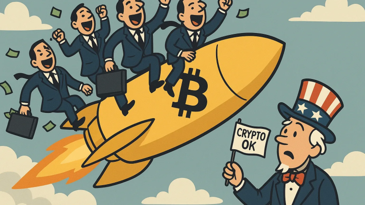 Crypto trading chart showing volatility in the market.