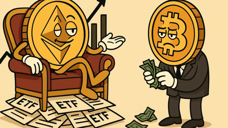 Bitcoin coin on digital background – history of cryptocurrency.