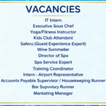 New hotel jobs in Dubai 2026 – multiple hospitality vacancies