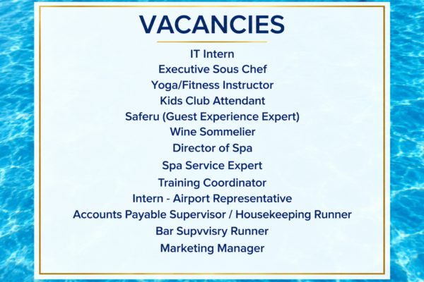 New hotel jobs in Dubai 2026 – multiple hospitality vacancies