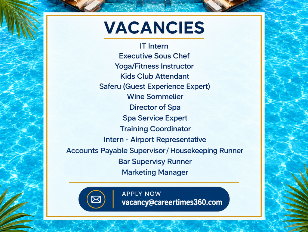 New hotel jobs in Dubai 2026 – multiple hospitality vacancies